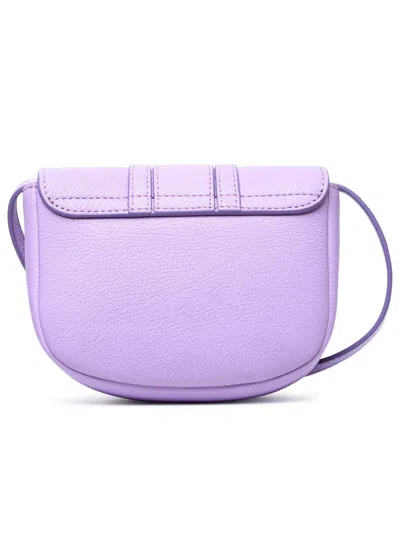 Shop See By Chloé 'hana' Small Lilac Leather Bag In Lilla