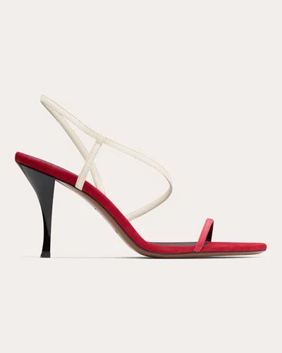 Shop Neous Women's Nembus Sandal In Red/cream
