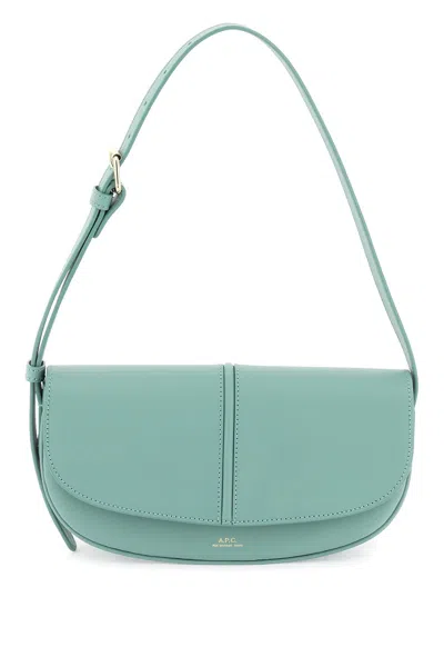 Shop Apc Betty Shoulder Bag In Green