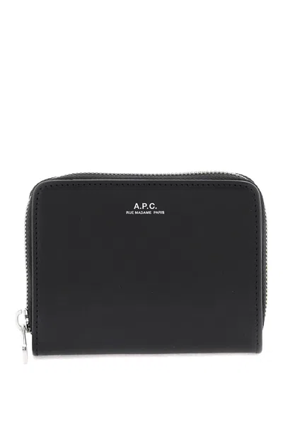 Shop Apc Emmanuelle Wallet In Black