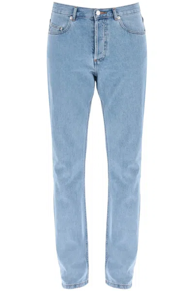 Shop Apc Jeans Regular Standard In Light Blue
