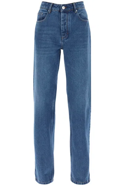 Shop Ami Alexandre Mattiussi Ami Paris Classic Fit Jeans In Blue