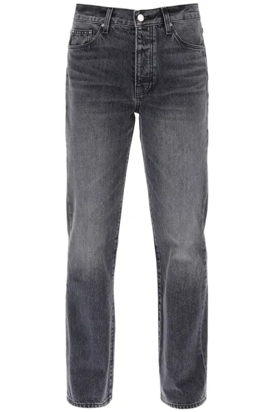 Shop Amiri Jeans A Taglio Dritto In Grey