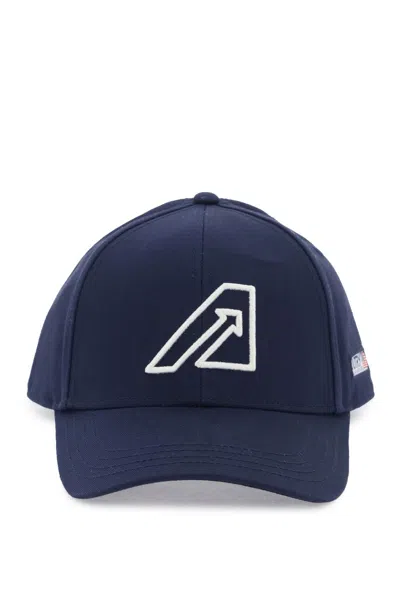 Shop Autry Baseball Cap With Embroidered Logo In Blue