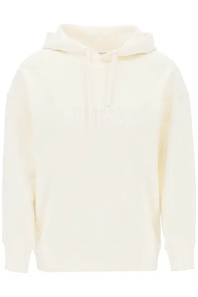 Shop Autry Embossed Logo Hoodie In Mixed Colours