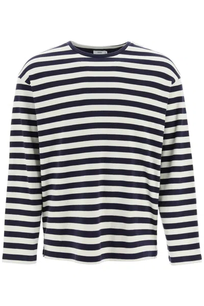 Shop Closed Striped Organic Cotton T-shirt In Mixed Colours