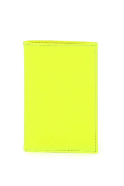 Shop Comme Des Garçons Super Fluo Bi-fold Wallet In Mixed Colours