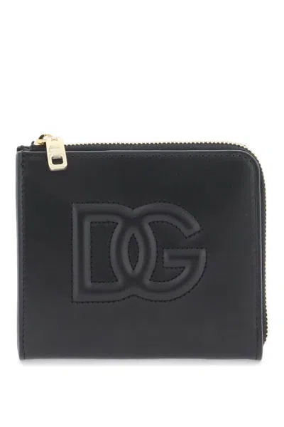 Shop Dolce & Gabbana Dg Logo Wallet In Black