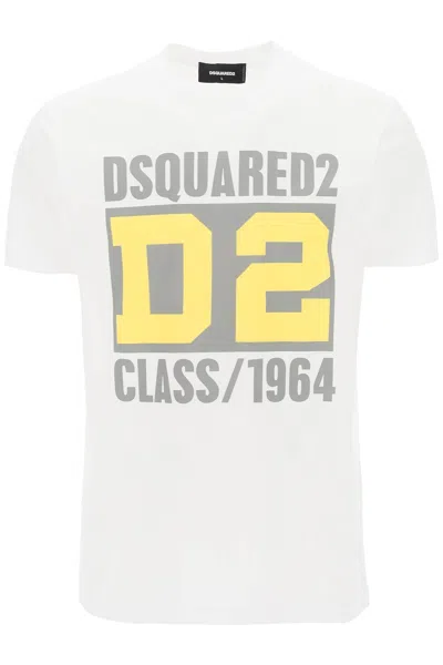 Shop Dsquared2 'd2 Class 1964' Cool Fit T-shirt In White