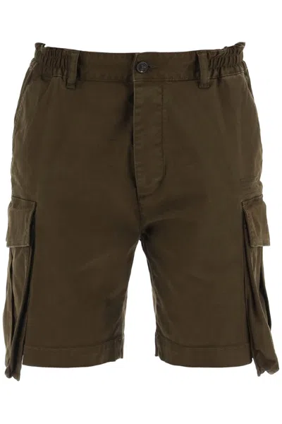 Shop Dsquared2 Bermuda Cargo Urban 64 In Mixed Colours