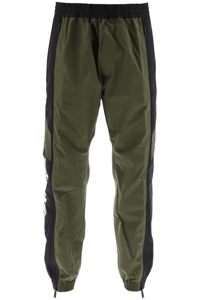Shop Dsquared2 Stretch Cotton Pants In Mixed Colours