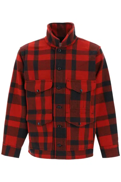 Filson Mackinaw Wool Cruiser Jacket In Mixed Colours