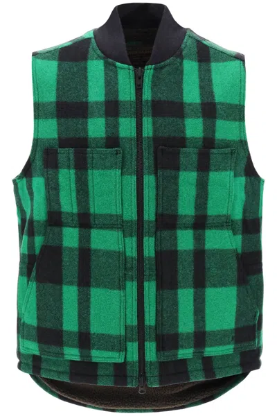 Shop Filson Mackinaw Wool Vest In Mixed Colours
