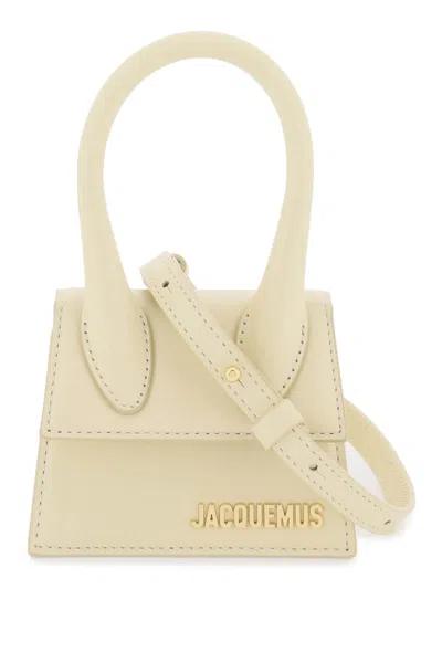 Shop Jacquemus 'le Chiquito' Micro Bag In Neutro