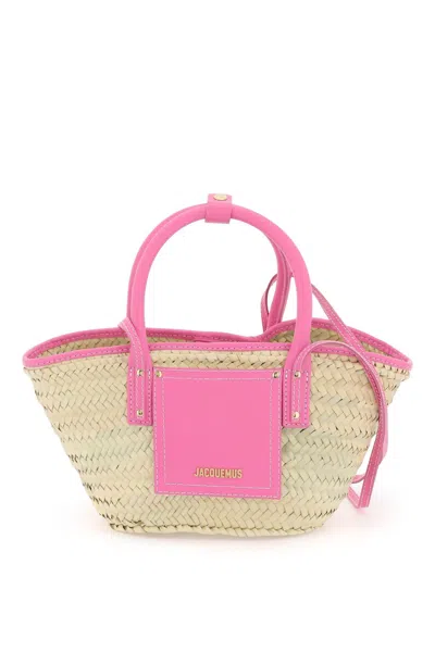 Shop Jacquemus Le Panier Soleil Basket Bag In Mixed Colours