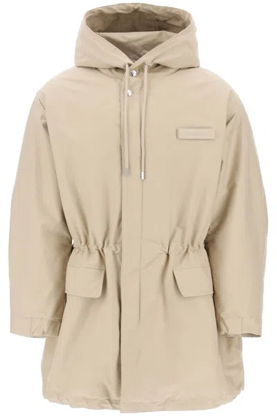 Shop Jacquemus Padded Parka The Brown In Beige