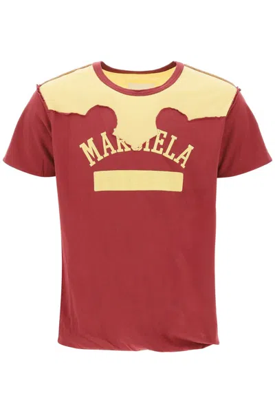 Shop Maison Margiela Décortiqué T-shirt In Mixed Colours