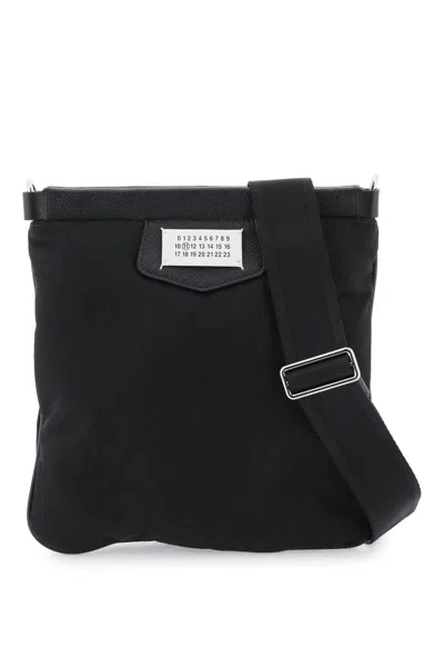 Shop Maison Margiela Flat 'glam Slam' Bag In Black