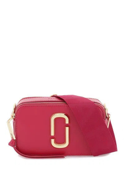 Shop Marc Jacobs The Utility Snapshot Camera Bag In Fuchsia