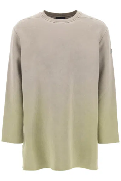 Shop Moncler Genius Moncler X Rick Owens Subhuman Cut-out Sweatshirt In Mixed Colours