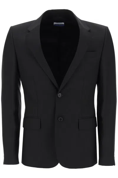 Shop Off-white Corporate Slim Jacket In Black