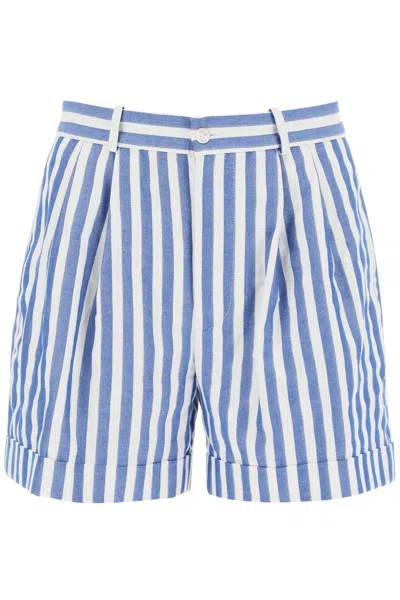 Shop Polo Ralph Lauren Striped Shorts In Mixed Colours