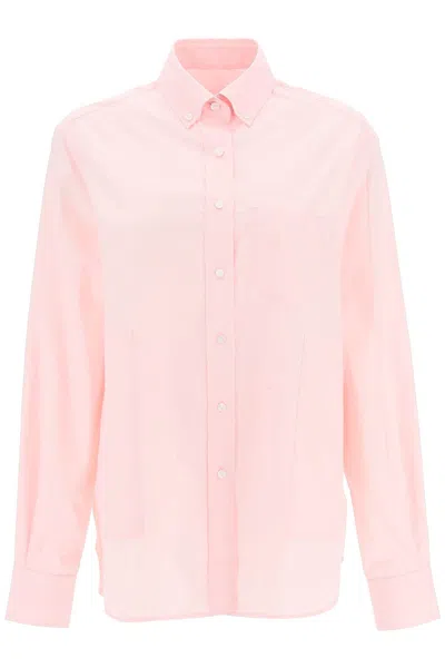 Shop Saks Potts William Cotton Shirt In Pink