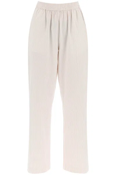 Shop Skall Studio "organic Cotton Striped Claudia Pants" In Mixed Colours