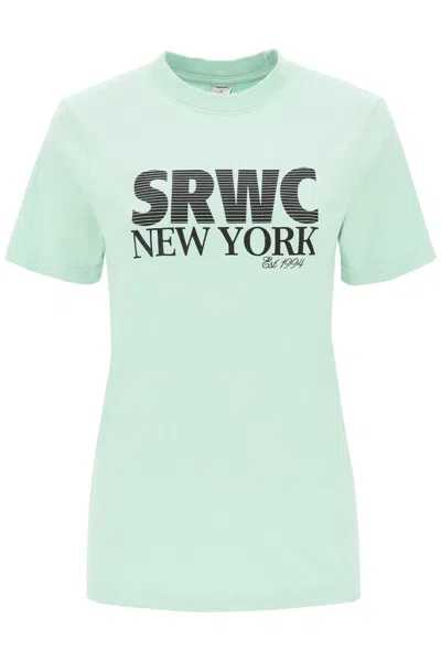 Shop Sporty And Rich Sporty Rich Srwc 94 T-shirt In Green