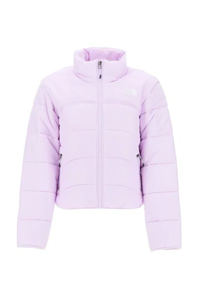 Shop The North Face Elements Short Puffer Jacket In Purple