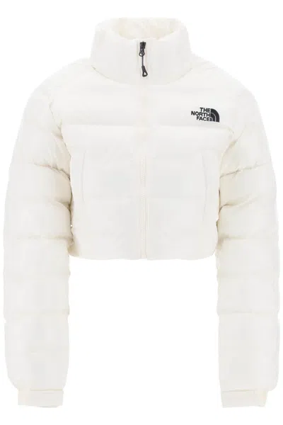 Shop The North Face 'rusta 2.0? Cropped Puffer Jacket In White
