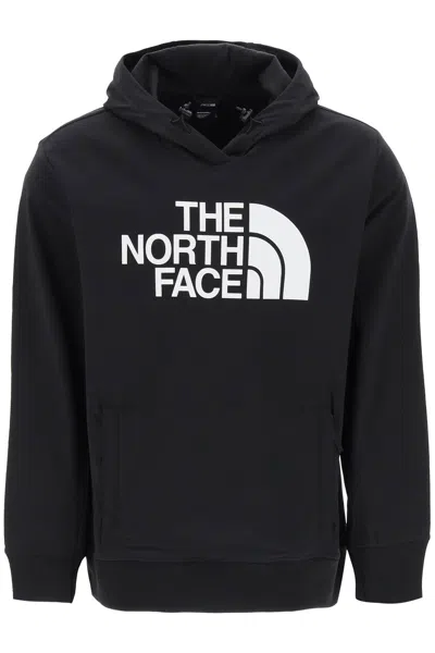Shop The North Face Techno Hoodie With Logo Print In Black