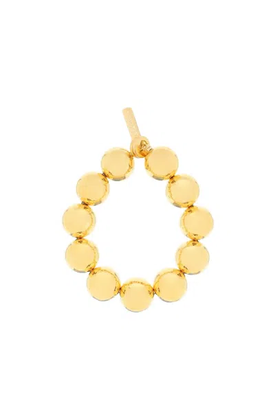 Shop Timeless Pearly Bracelet With Balls In Gold