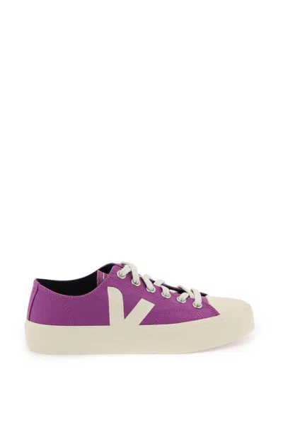 Shop Veja 'wata Ii' Low-top Sneakers In Purple