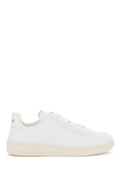 Shop Veja V-12 Leather Sneaker In White