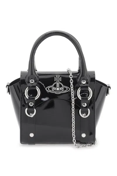 Shop Vivienne Westwood Betty Mini Handbag In Black