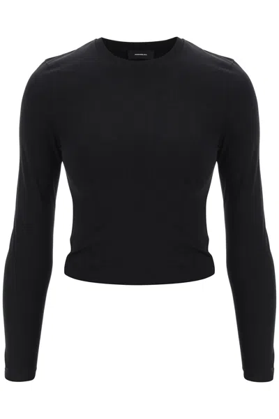 Shop Wardrobe.nyc Long-sleeved T-shirt In Black