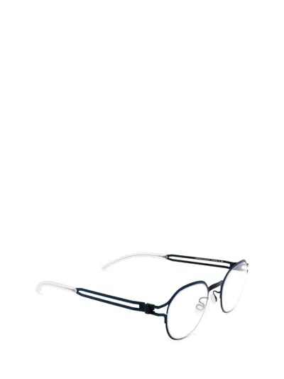 Shop Mykita Eyeglasses In Indigo/yale Blue