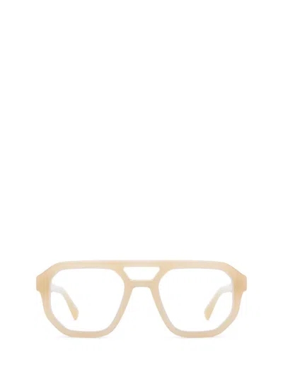 Shop Mykita Eyeglasses In C188 Blonde/shiny Silver