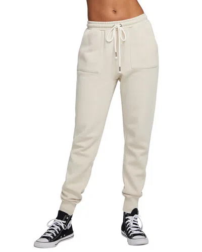 Shop Chaser Varsity Terry Tessa Jogger In Beige