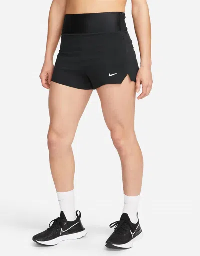 Shop Nike Women's Dri-fit Swift Shorts In Black