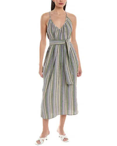 Shop Mara Hoffman Sydney Maxi Dress In Purple