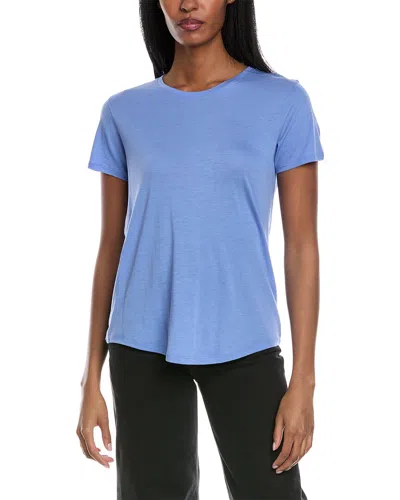 Shop Vince Shirttail T-shirt In Blue