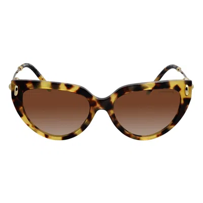 Shop Tiffany & Co Tf 4195 80643b 54mm Womens Cat Eye Sunglasses In Brown