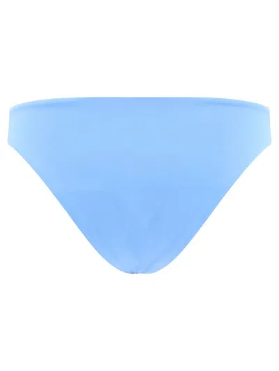 Shop Nanushka "ylva" Bikini Briefs In Blue