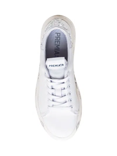 Shop Premiata Belle 6712 Sneaker In White