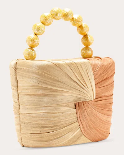 Shop Emm Kuo Women's Pellicano Knotted Handbag In Neutrals