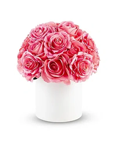 Shop Cocobella Aria Real Touch Arrangement In Pink