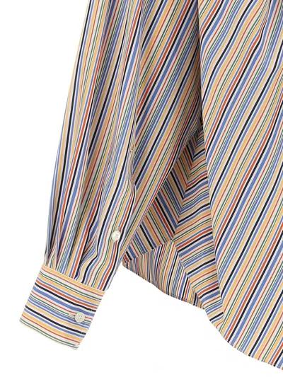 Shop Etro Blouse With Stripe Pattern In Multicolour