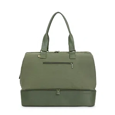 Beis The Weekender Bag In Olive In Olive